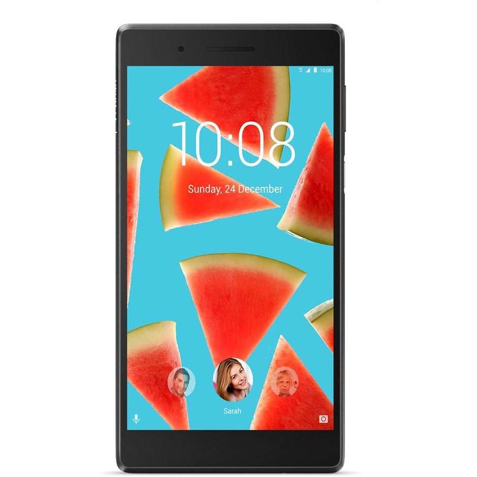 Lenovo TB-7304X Tab 7 Essential Tablet 7" memoria 16 GB Wifi 4G-LTE Android colore Nero