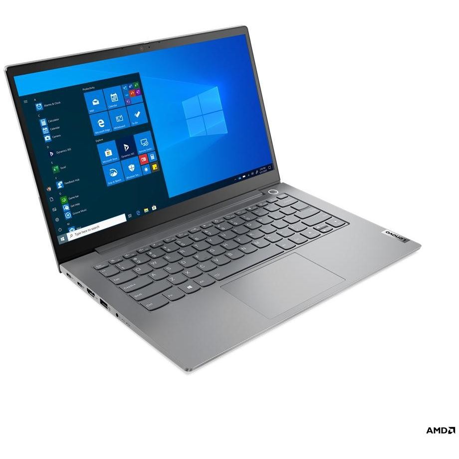 Lenovo ThinkBook 14 G2 Notebook 14'' Full HD AMD Ryzen 5 Ram 16 Gb SSD 512 Gb Windows 10 Pro colore grigio