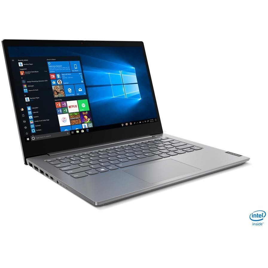 Lenovo ThinkBook 14-IIL Notebook 14'' FHD Core i5-10 Ram 8 Gb SSD 512 Gb Windows 10 Pro colore silver