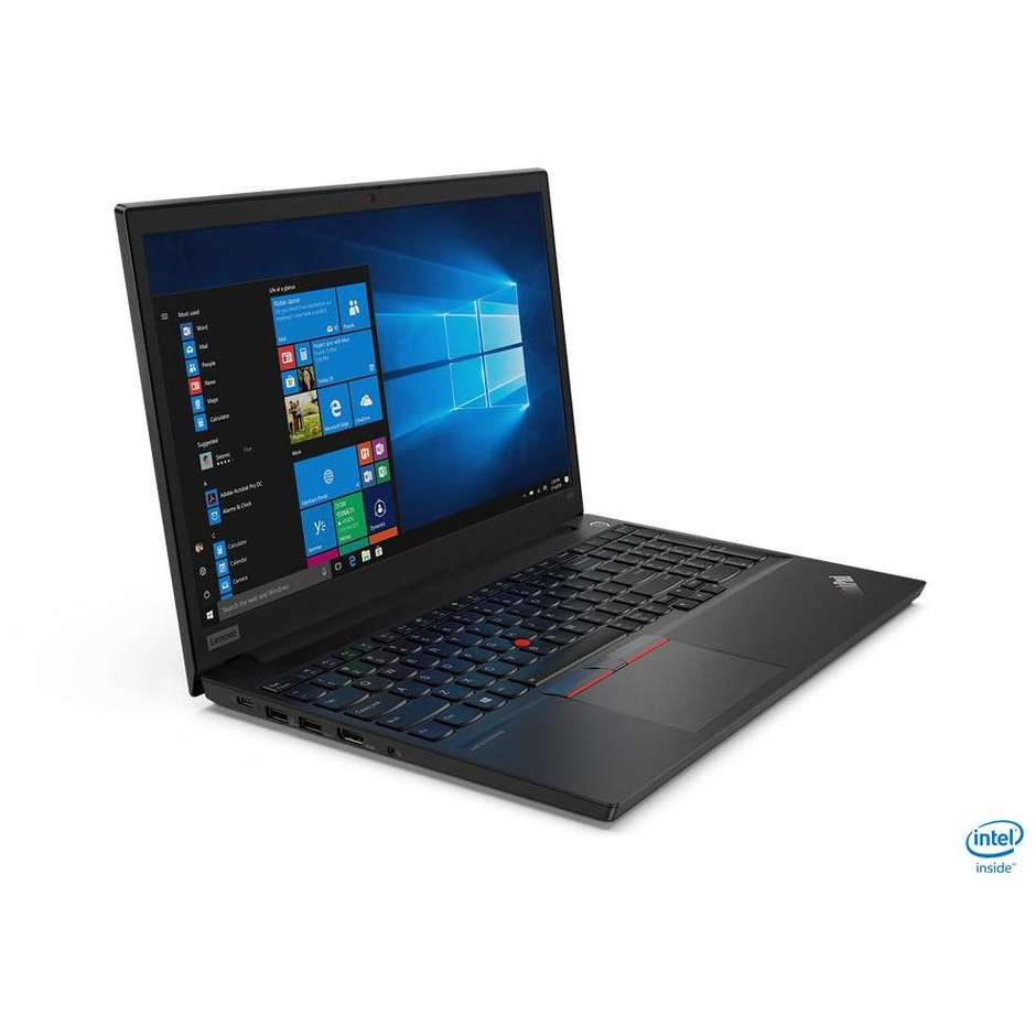 Lenovo ThinkPad E15 Notebook 15,6'' FHD Core i5-10 Ram 8 Gb SSD 256 Gb Windows 10 Pro colore nero