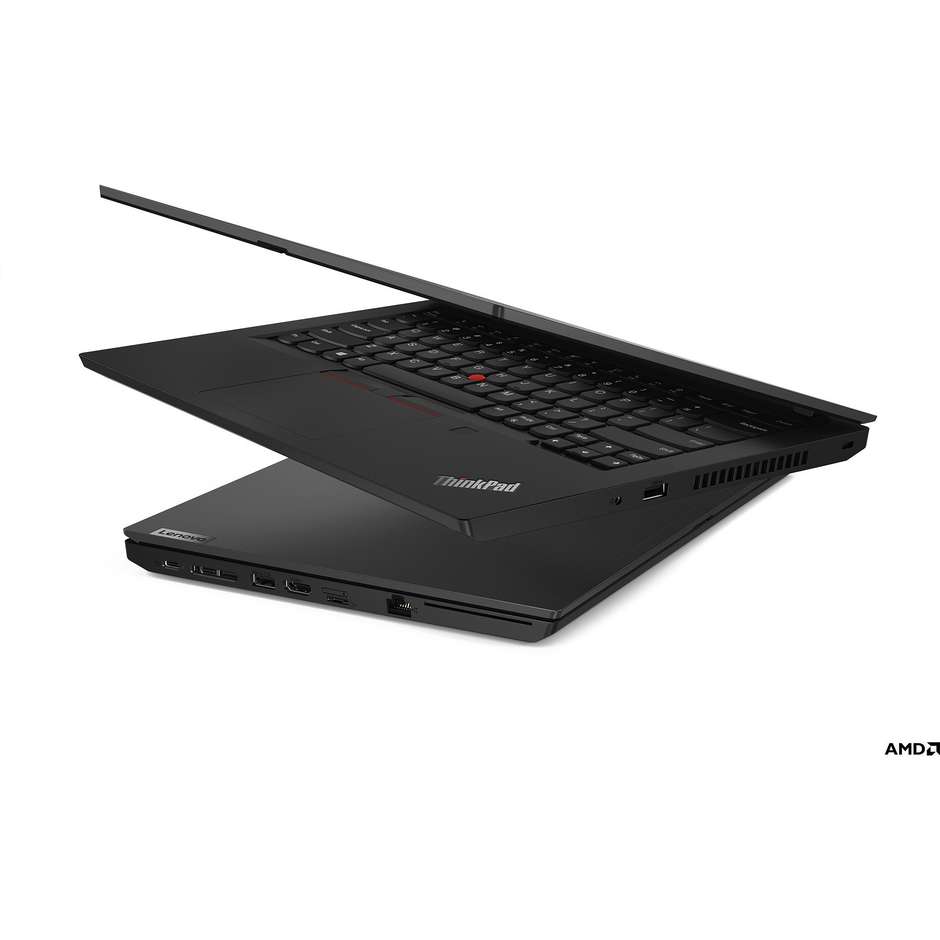 Lenovo ThinkPad L14 Notebook 14'' FHD AMD Rayzen 5 Ram 8 Gb SSD 512 Gb Windows 10 Pro colore nero