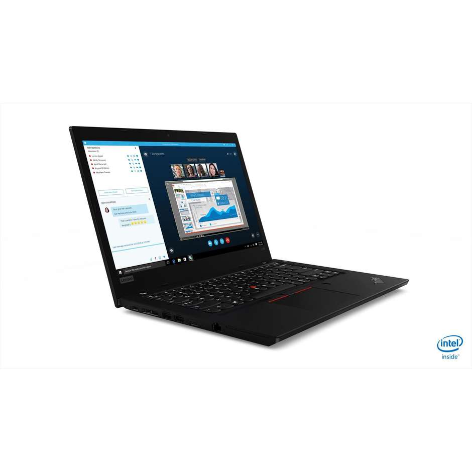 Lenovo ThinkPad L490 Notebook 14" Intel Core i5-8265U Ram 8 GB SSD 256 GB Windows 10 Pro