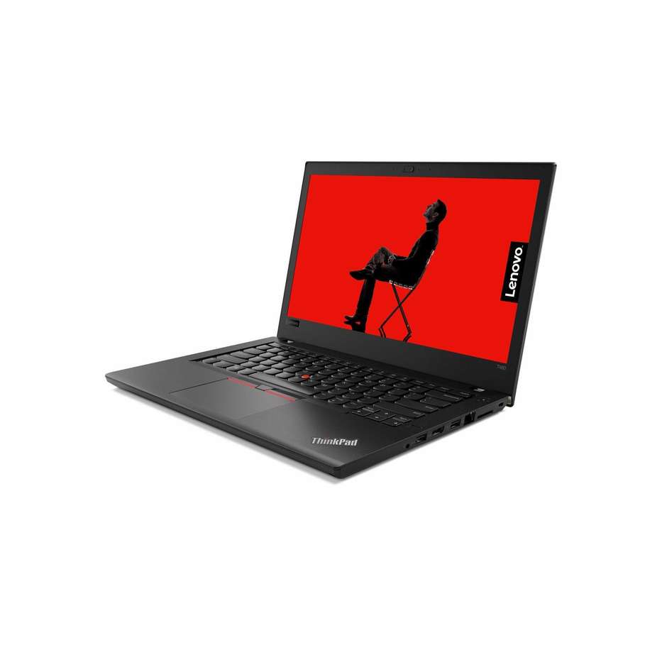 Lenovo ThinkPad T480 Notebook 14" Intel Core i7-8550U Ram 8 GB HDD 1024 GB colore Nero