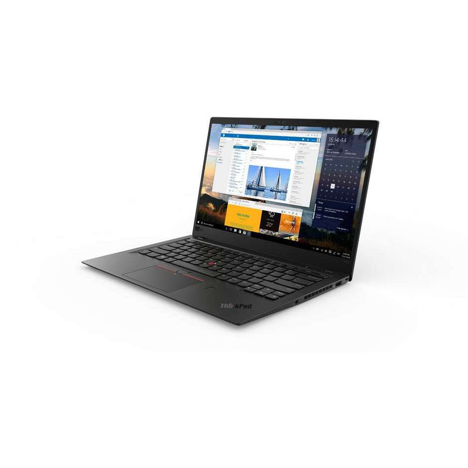 Lenovo ThinkPad X1 Carbon Notebook 14" Intel Core i7-8550U Ram 16 GB SSD 512 GB Windows 10 pro colore Nero