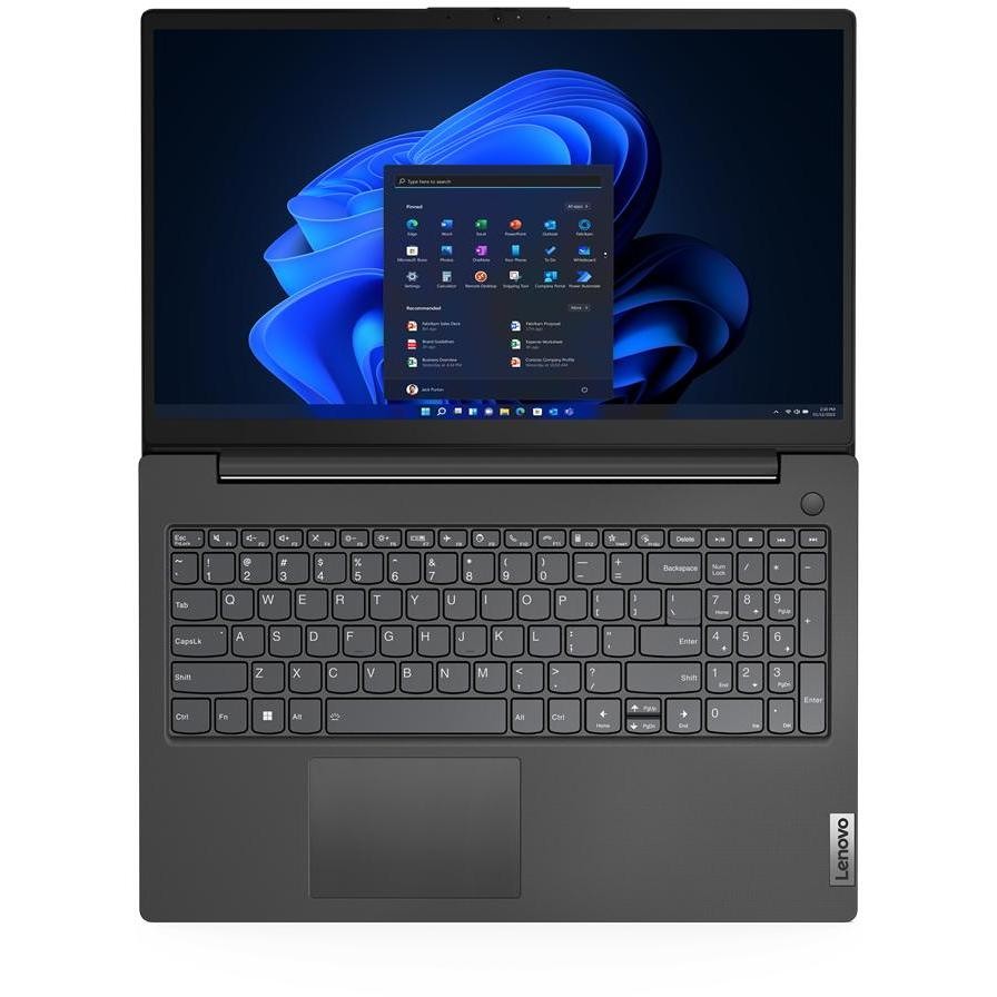 Lenovo V V15 Notebook 15.6" Full HD Ram 8 GB Memoria 512 GB Windows 11 Home Colore Nero