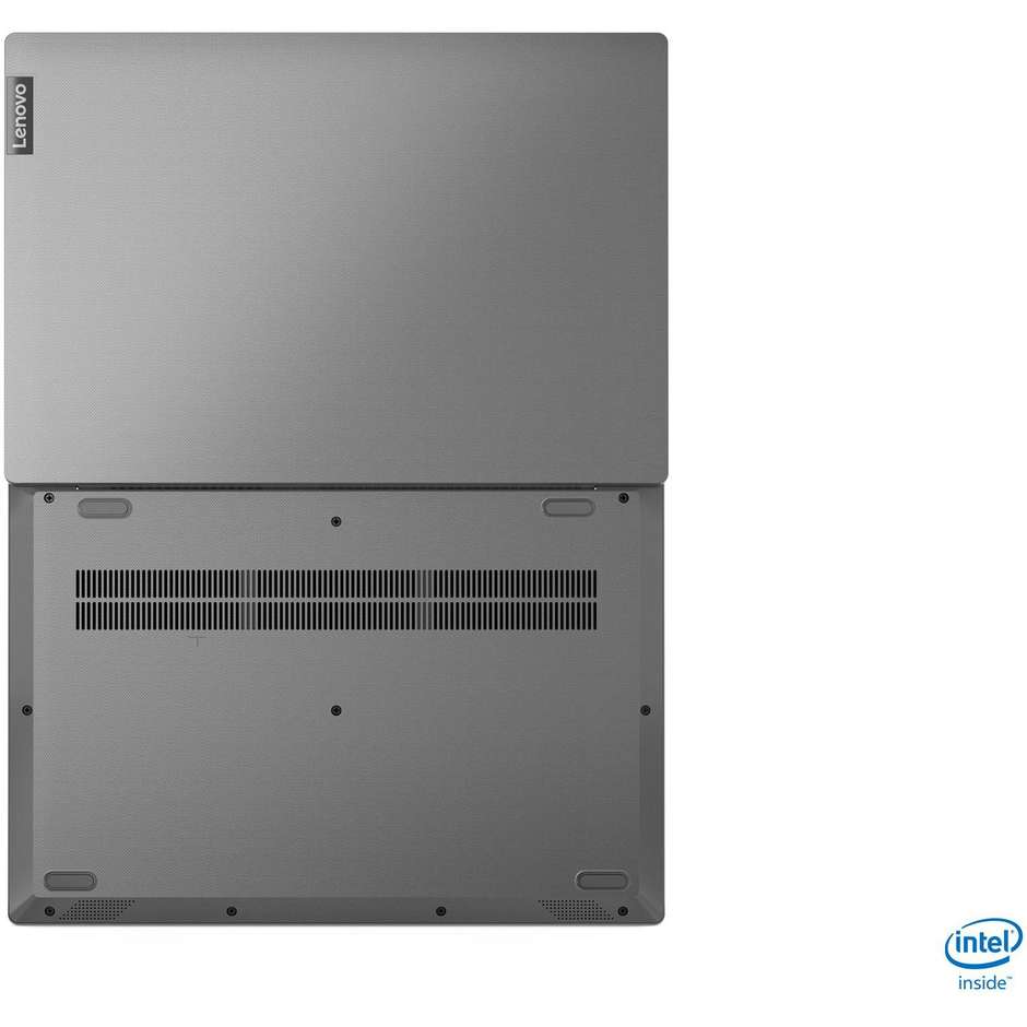 Lenovo V15 Notebook 15,6'' HD Intel Celeron Ram 4 Gb SSD 256 Gb Windows 10 Home colore grigio