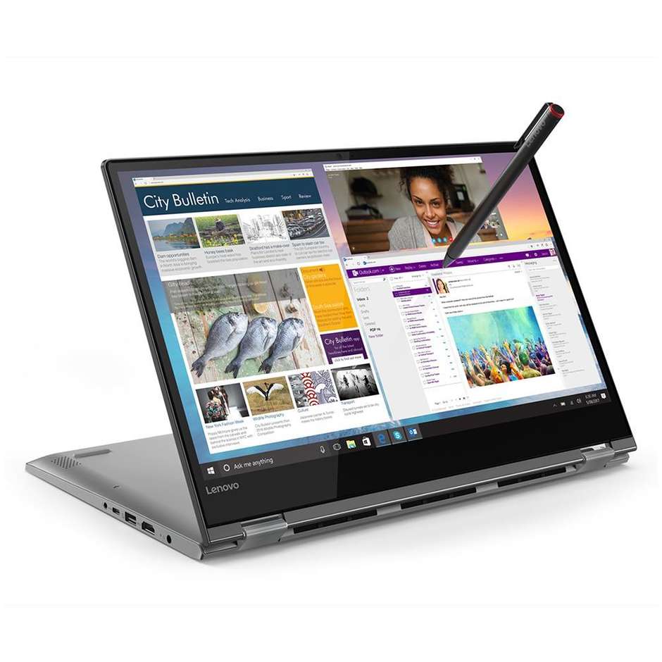 Lenovo Yoga 530-14IKB Notebook Convertibile 14"AMD Ryzen 7 Ram 8 GB SSD 512 GB Windows 10 Home