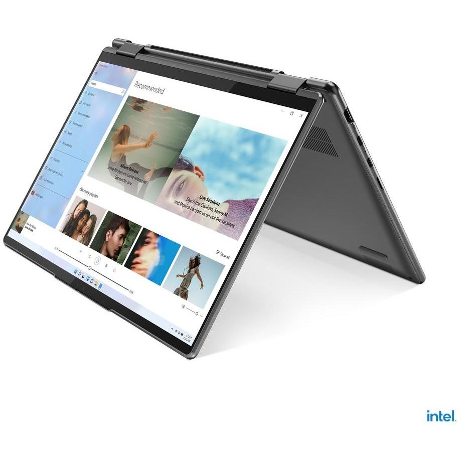 Lenovo Yoga 7 Notebook 2-1 14" 2.2K HD Intel Core i5-12 Ram16 Gb SSD 512 Gb Windows 11 Home colore grigio