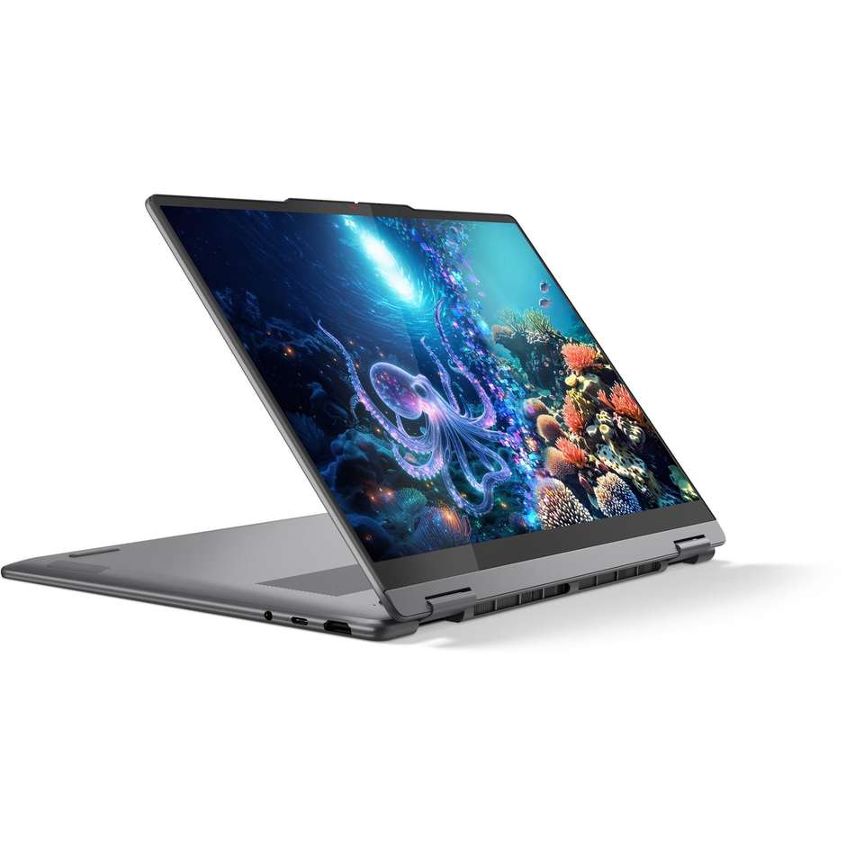 Lenovo Yoga 7i Notebook Convertibile 2-in-1 14" Ram 16 GB Memoria 512 GB - Windows 11 Home Colore Grigio