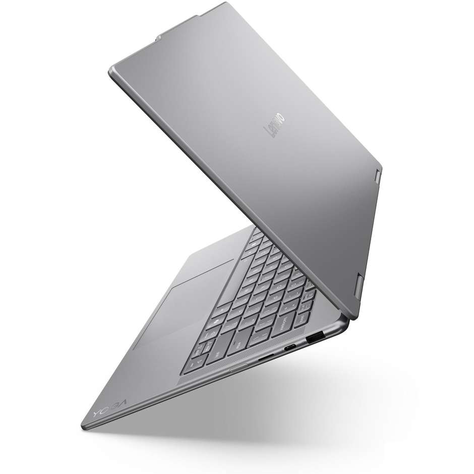 Lenovo Yoga 7i Notebook Convertibile 2-in-1 14" Ram 16 GB Memoria 512 GB - Windows 11 Home Colore Grigio
