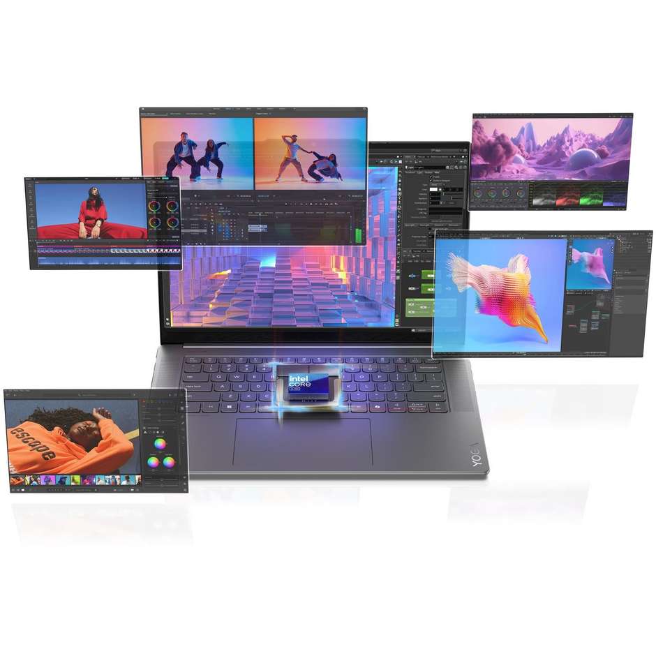 Lenovo Yoga Slim 7 83HM000UIX Notebook 15.3" Ram 16 GB Memoria 1 TB Windows 11 Home Colore Grigio