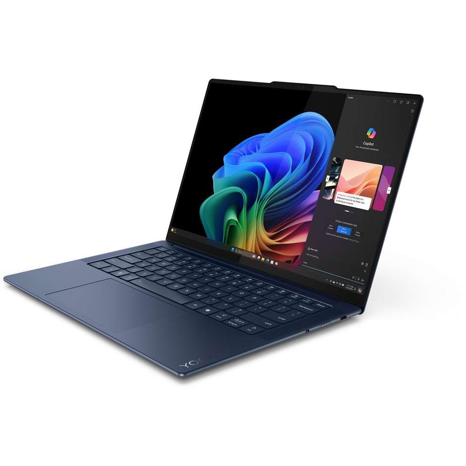 Lenovo Yoga Slim 7x 83ED0023IX Copilot+ PC  Notebook 14.5" OLED Ram 16 Gb Memoria 1TB Windows 11 Home Colore Blu