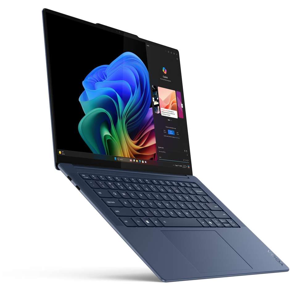 Lenovo Yoga Slim 7x 83ED0023IX Copilot+ PC  Notebook 14.5" OLED Ram 16 Gb Memoria 1TB Windows 11 Home Colore Blu