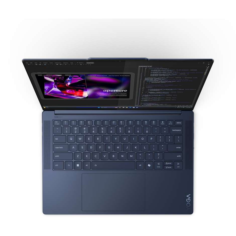 Lenovo Yoga Slim 7x 83ED0023IX Copilot+ PC  Notebook 14.5" OLED Ram 16 Gb Memoria 1TB Windows 11 Home Colore Blu