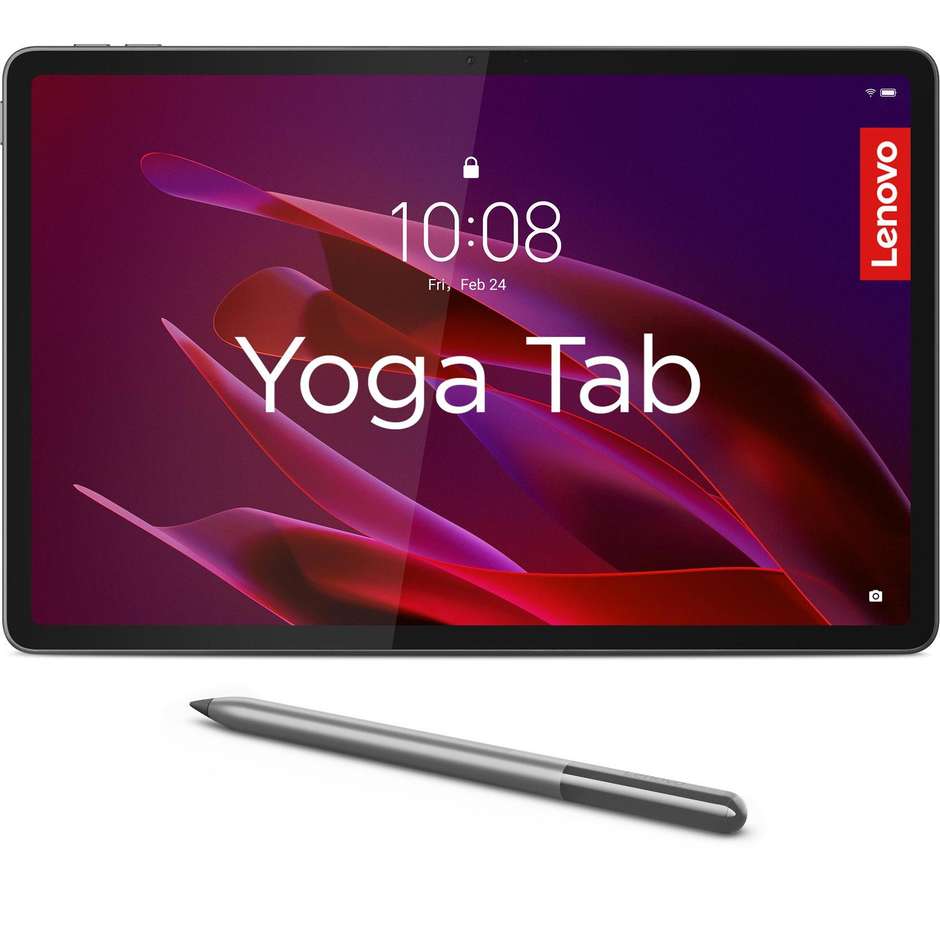 Lenovo Yoga Tab Tablet 11.1" 3.2K Snapdragon 8 Gen 3 8GB 256GB Luna Grey
