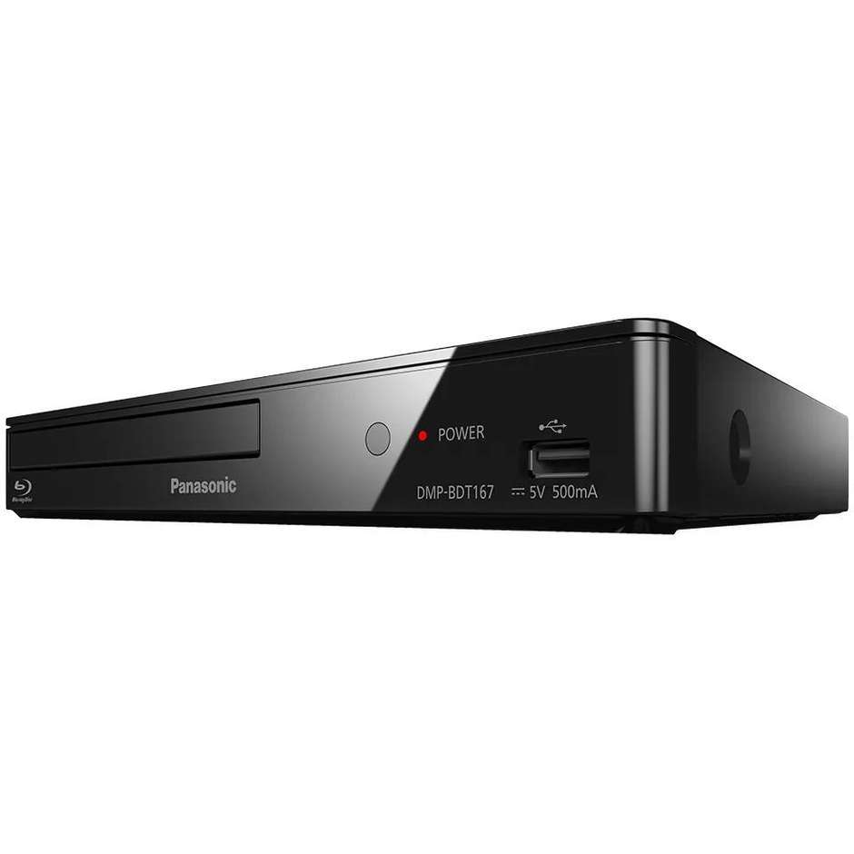 lettore dvd blu ray smart networking black