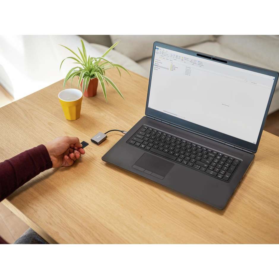 lettore schede dalyx sd/microsd usb-c