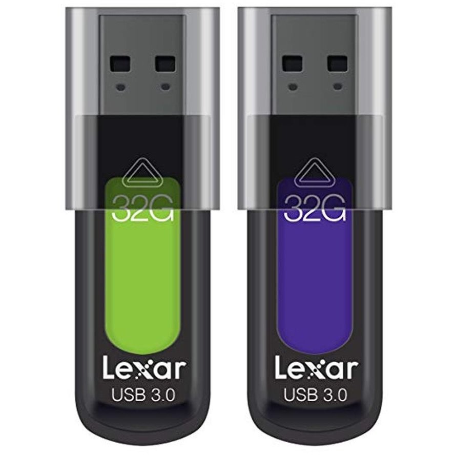 Lexar JumpDrive S57 bi-pack 2 Flash Drive USB 3.0 32 GB