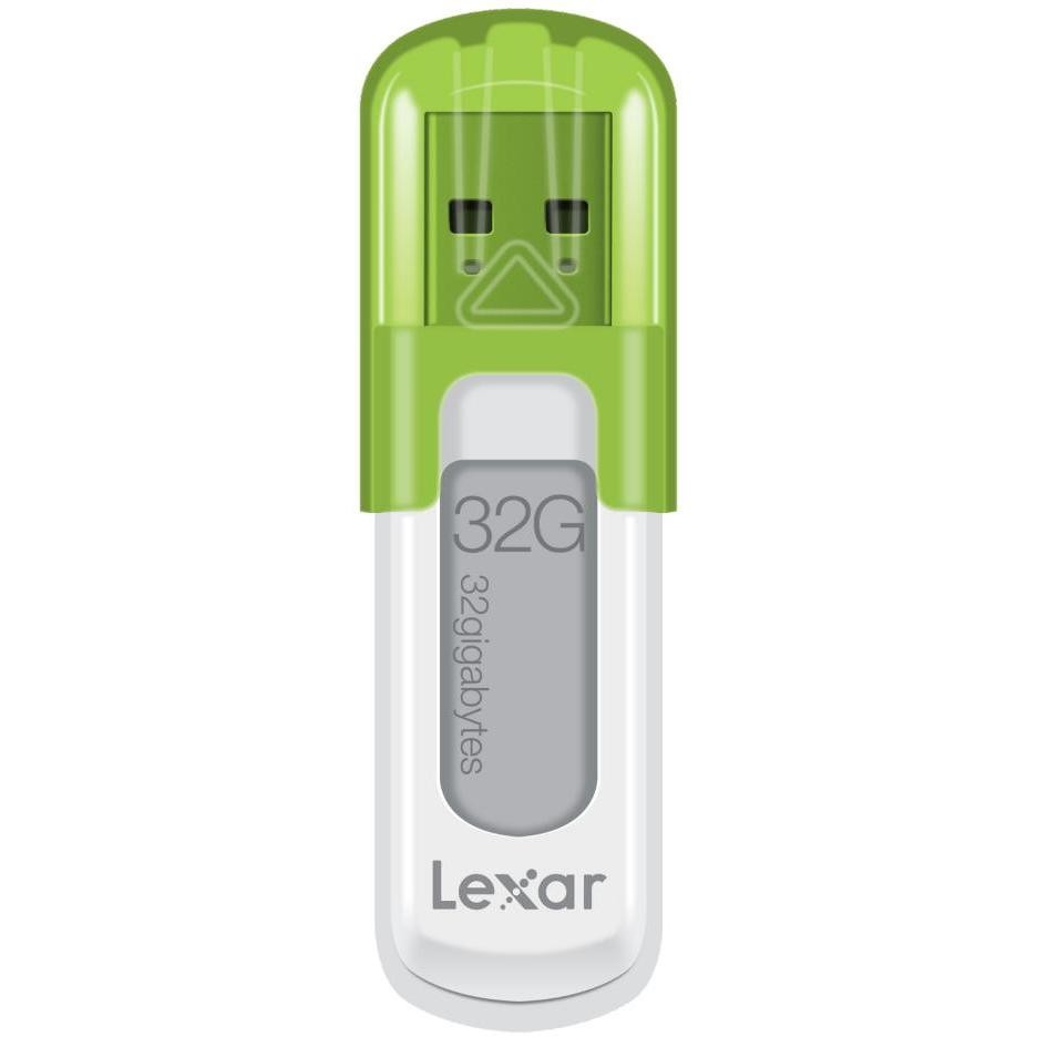 Lexar JumpDrive V10 32 GB Chiavetta USB 2.0 Tascabile con Cappuccio Protettivo Bianco