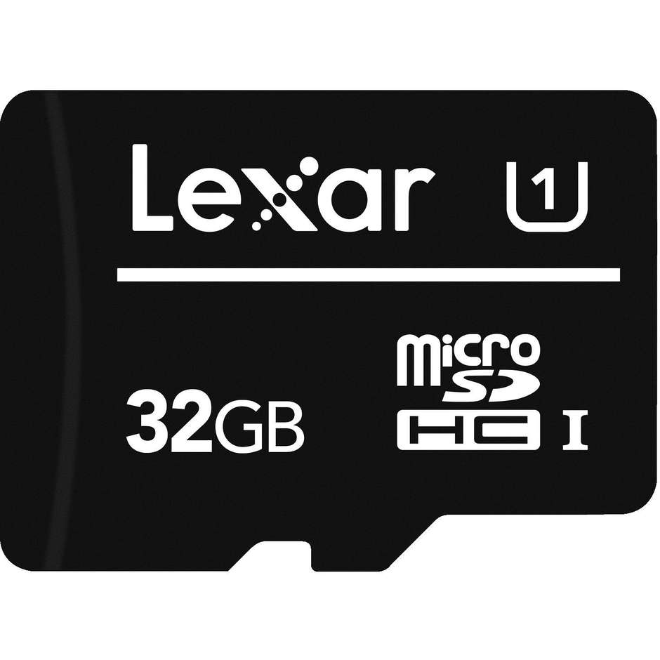 Lexar Media 932824 533x Scheda MicroSDHC Memoria 32 Gb colore nero