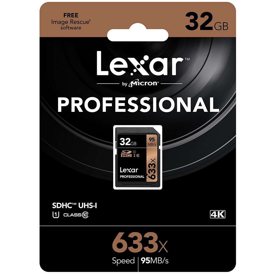 Lexar Professional 633x LSD32GCB1E 32 Gb Classe 10