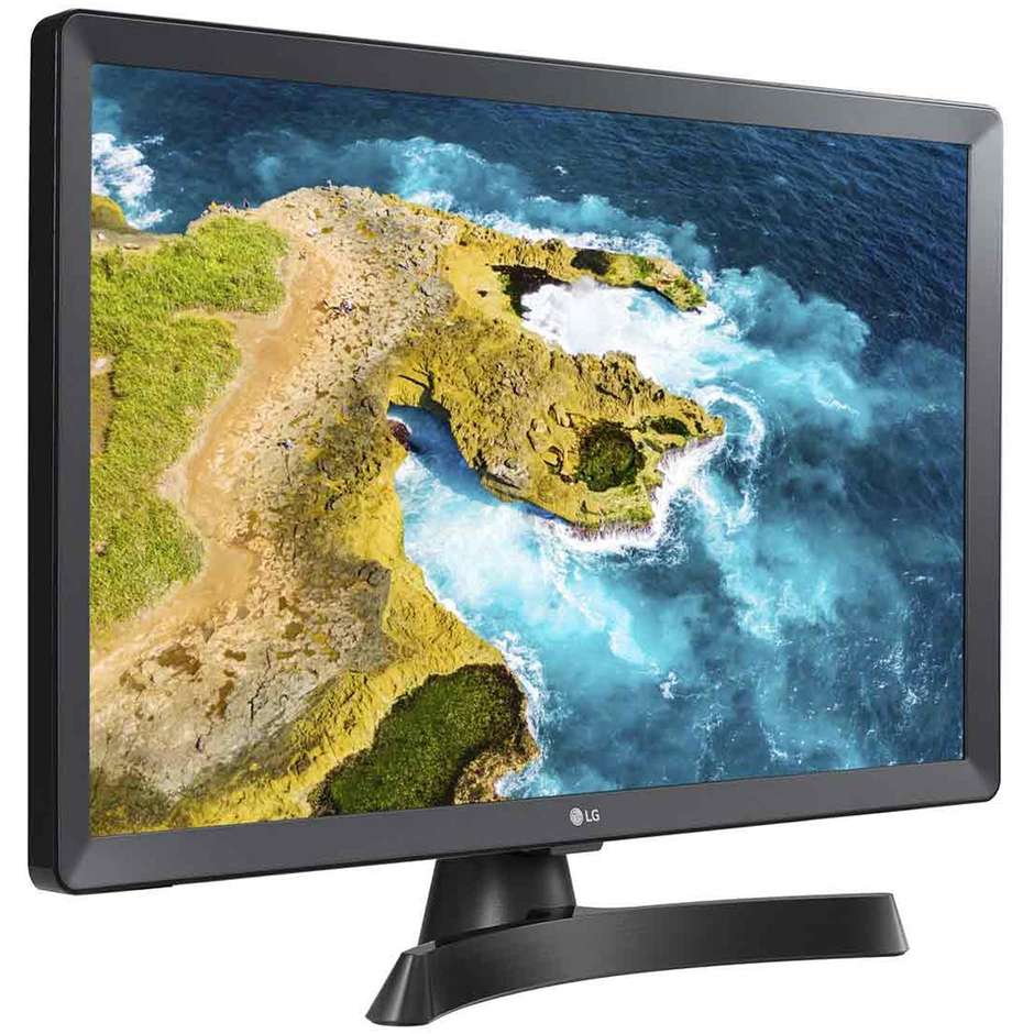 LG 24TQ510S-P Smart TV 24" LED HD Ready webOS Colore Black