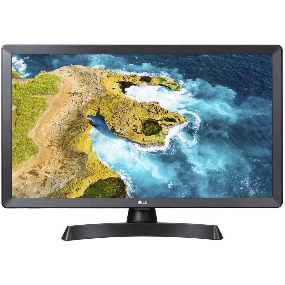 Lg 24TQ510S-P Smart TV LED 24" HD Ready Wi-Fi DVB-T2 Classe E Nero