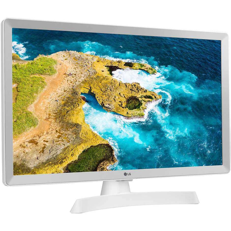 Lg 24TQ510S-W Smart TV LED 24" HD Ready Wi-Fi DVB-T2 Classe E Nero