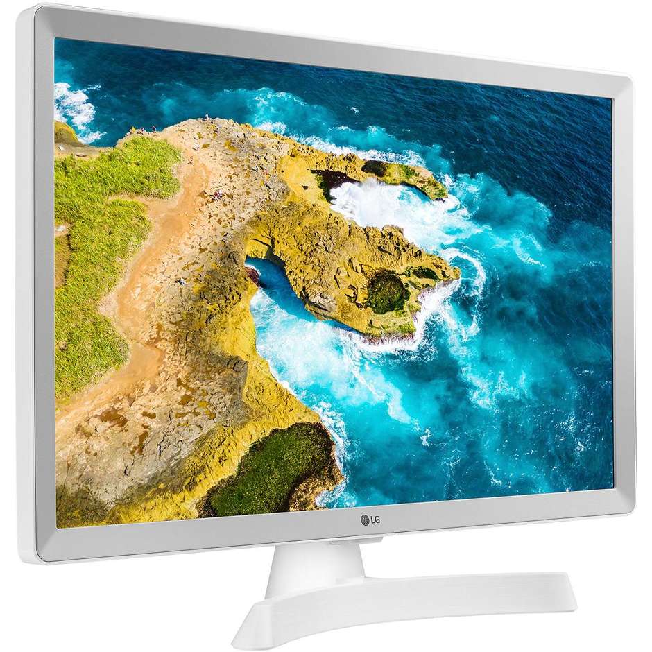Lg 24TQ510S-W Smart TV LED 24" HD Ready Wi-Fi DVB-T2 Classe E Nero