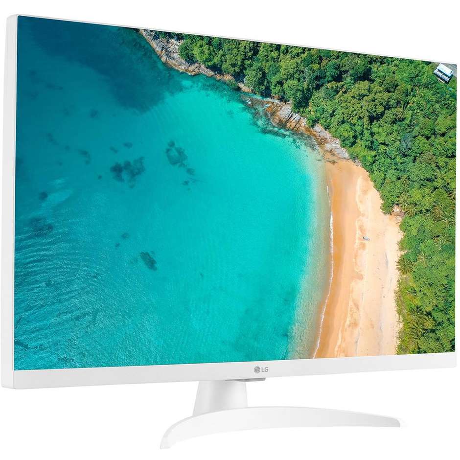 LG 27TQ615S-W Tv LED 27" Full HD Smart Tv Wi-Fi Classe E Colore cornice Bianco