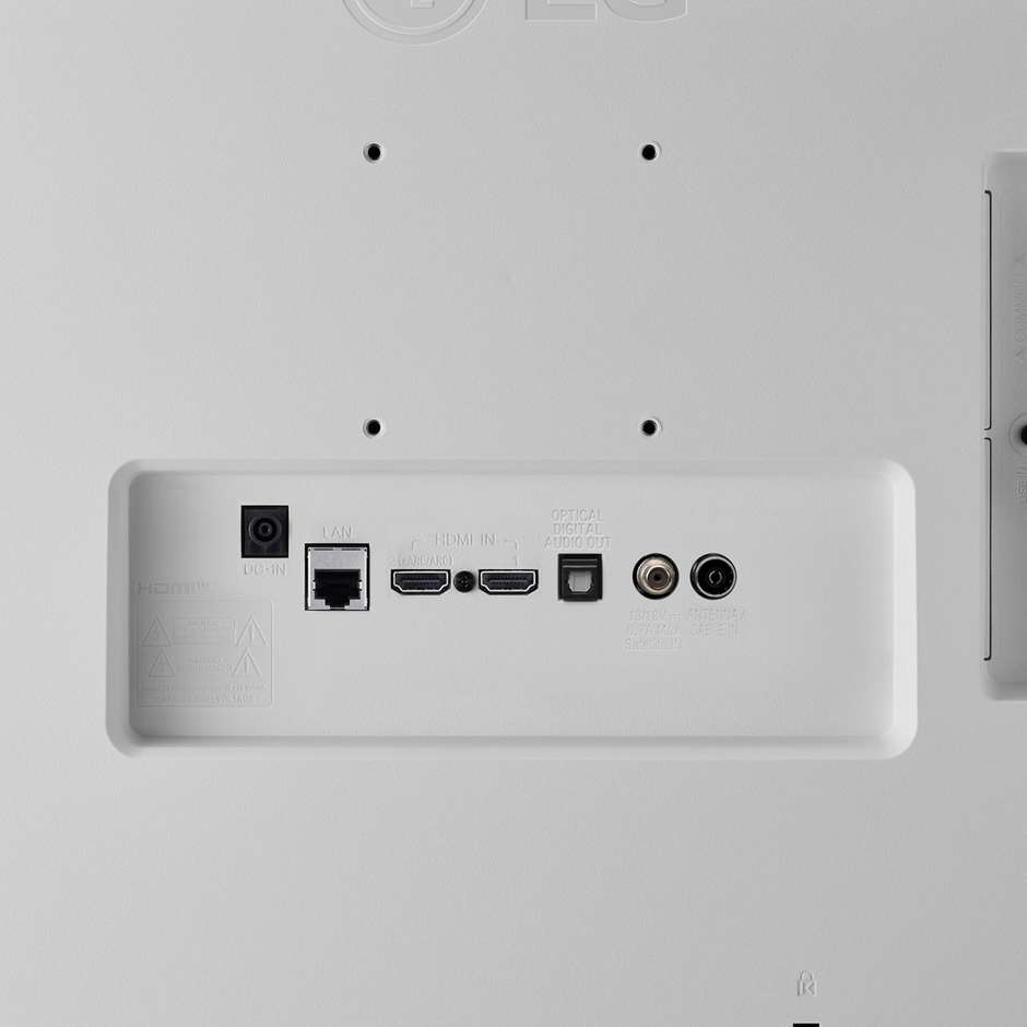 LG 27TQ615S-W Tv LED 27" Full HD Smart Tv Wi-Fi Classe E Colore cornice Bianco