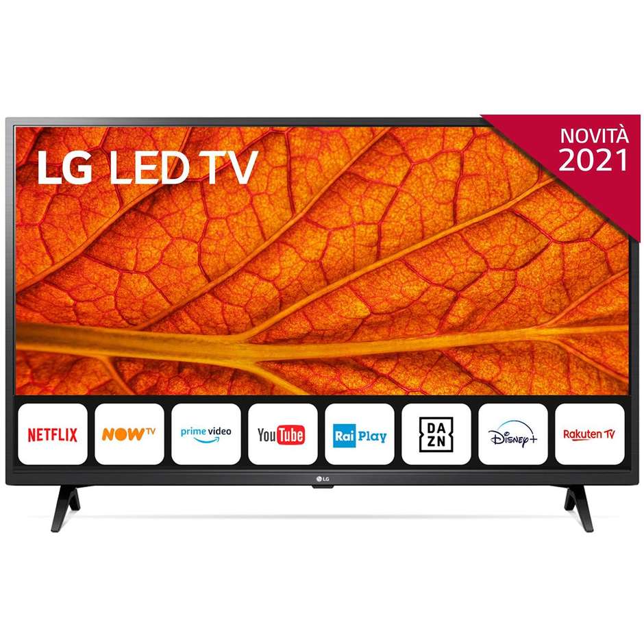 LG 43LM6370PLA TV LED 43'' Full HD Smart TV Wi-Fi Classe F colore cornice nero