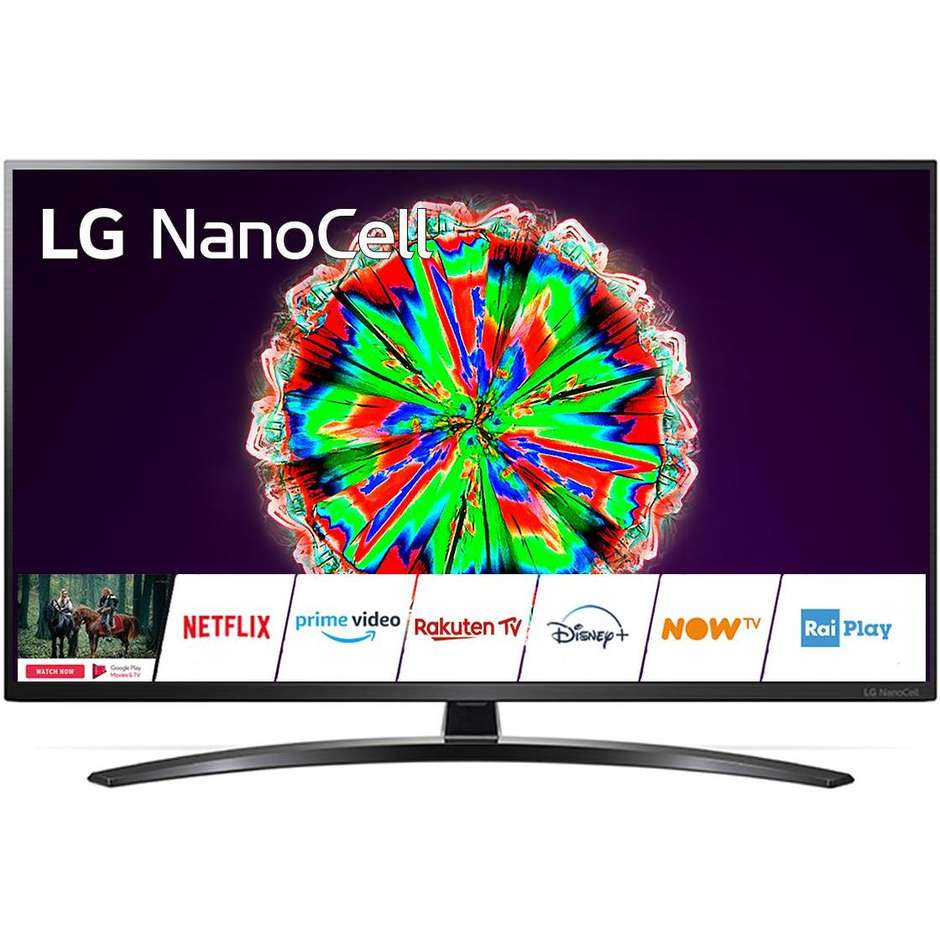 LG 43NANO796NE TV LED 43'' 4K Ultra HD Smart TV Wi-Fi Classe A colore nero