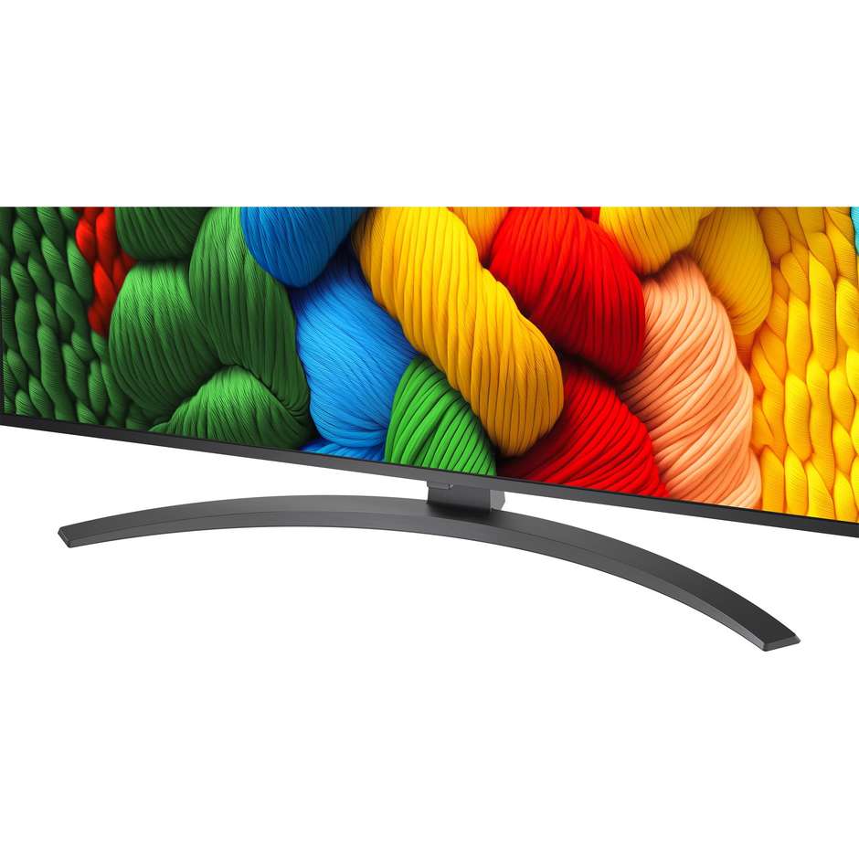 LG 43NANO81A6A.API Smart TV 43" NanoCell 4K UHD webOS 25 HDR10 Nero