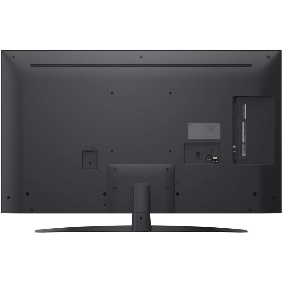 LG 43NANO81A6A.API Smart TV 43" NanoCell 4K Ultra HD webOS Colore Black