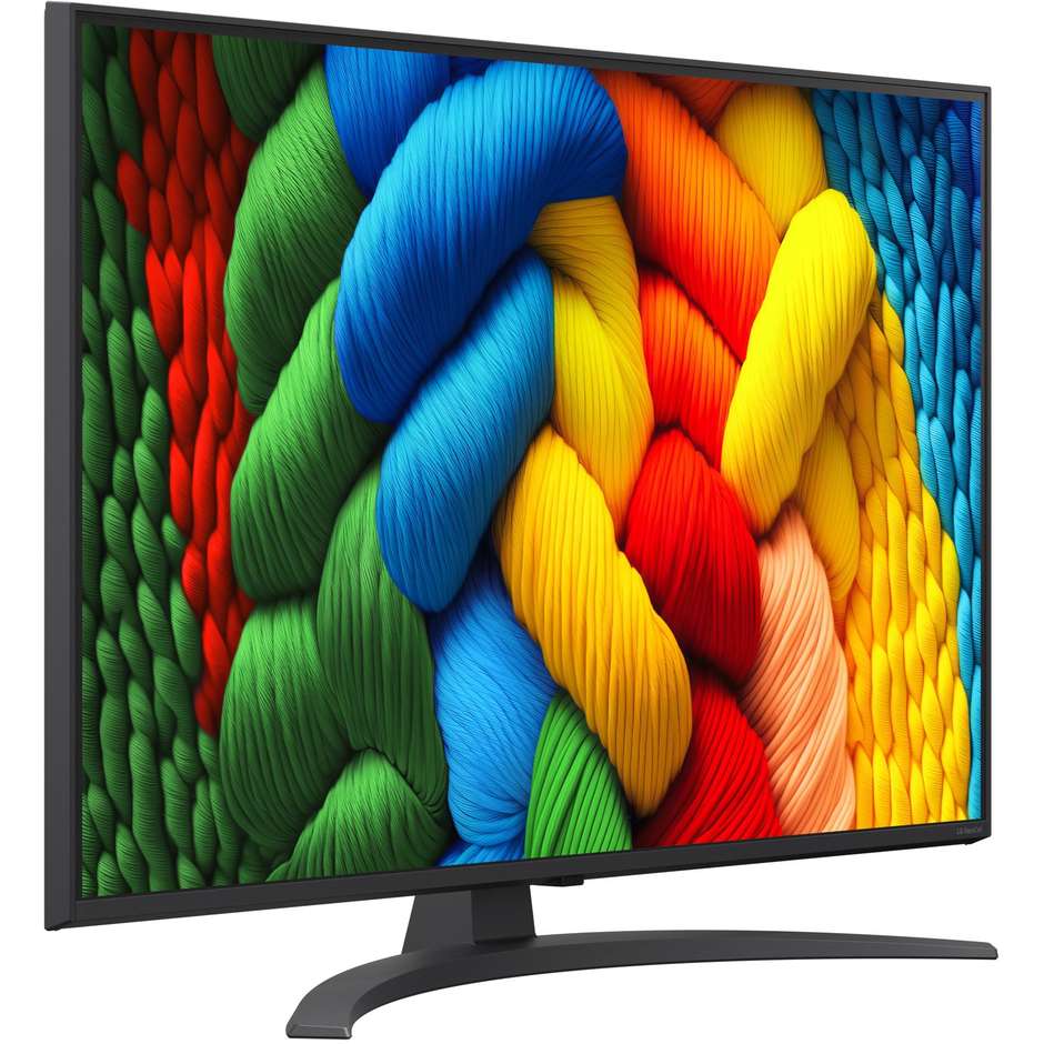 LG 43NANO81A6A.API Smart TV 43" NanoCell 4K Ultra HD webOS Colore Black