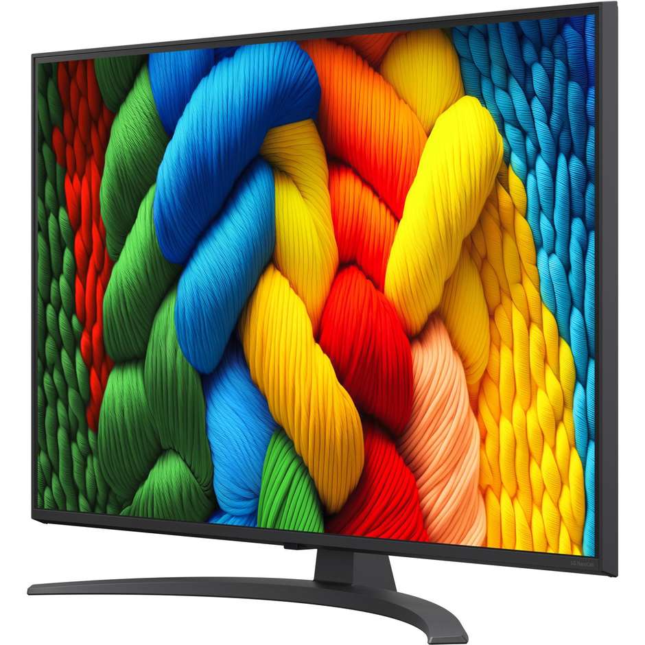 LG 43NANO81A6A.API Smart TV 43" NanoCell 4K Ultra HD webOS Colore Black