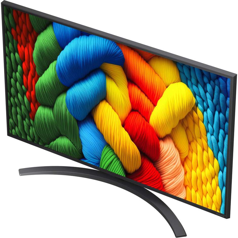 LG 43NANO81A6A.API Smart TV 43" NanoCell 4K Ultra HD webOS Colore Black