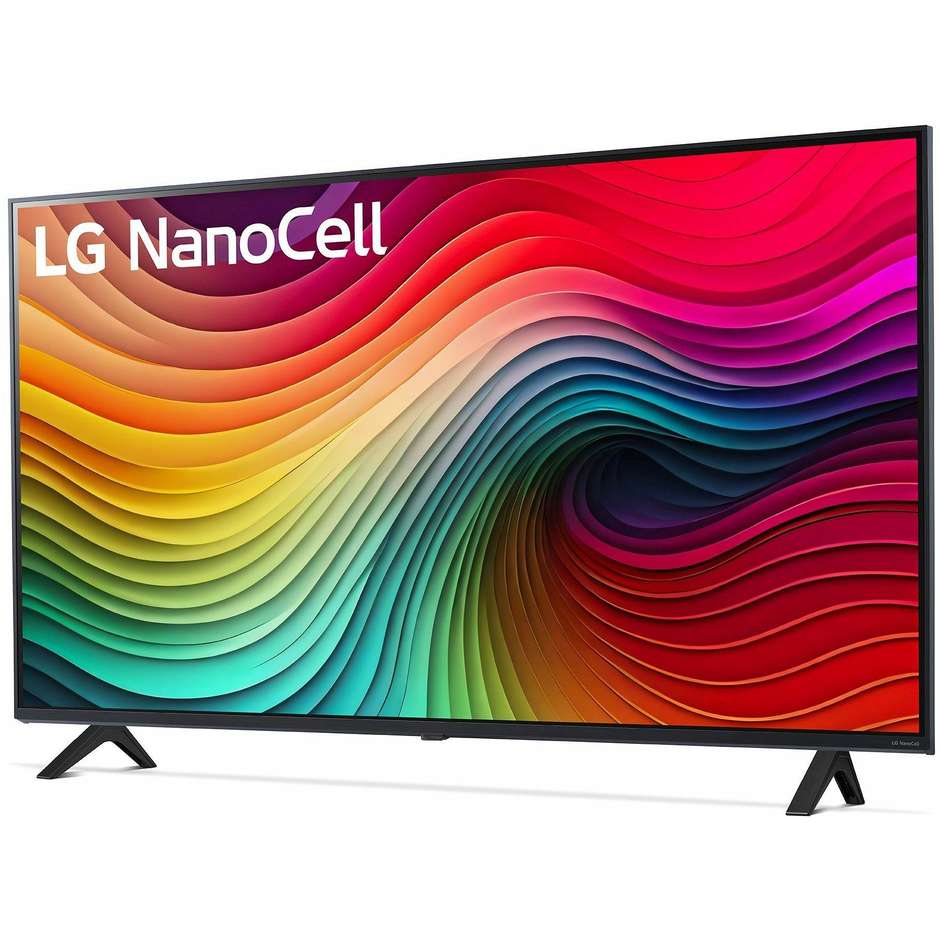 LG 43NANO82T6B TV NanoCell 43'' 4K Ultra HD SMART TV Classe G Colore Nero