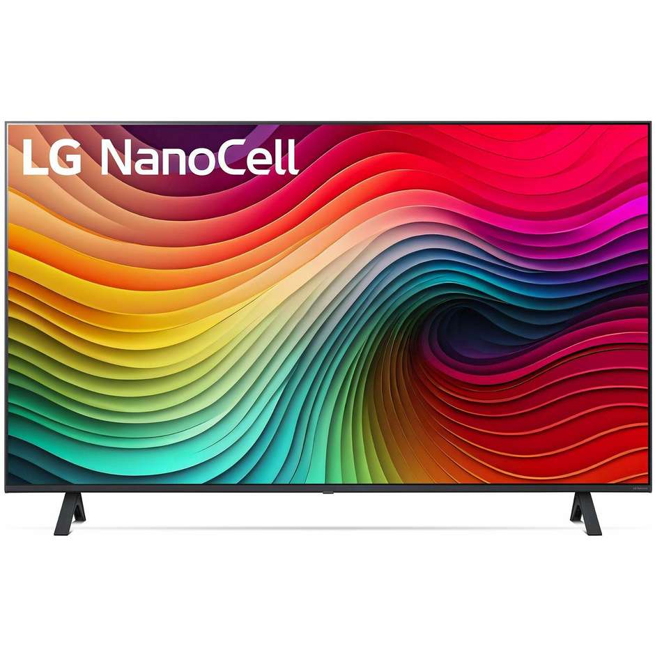 LG 43NANO82T6B TV NanoCell 43'' 4K Ultra HD SMART TV Classe G Colore Nero