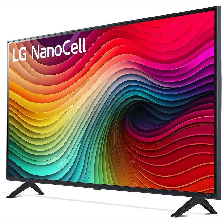 LG 43NANO82T6B TV NanoCell 43'' 4K Ultra HD SMART TV Classe G Colore Nero