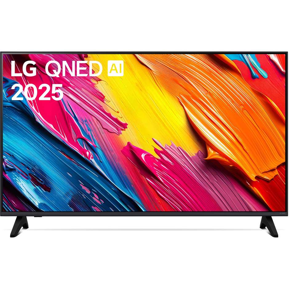 LG 43QNED7A06A.API Smart TV 43" LED 4K Ultra HD webOS Colore Black