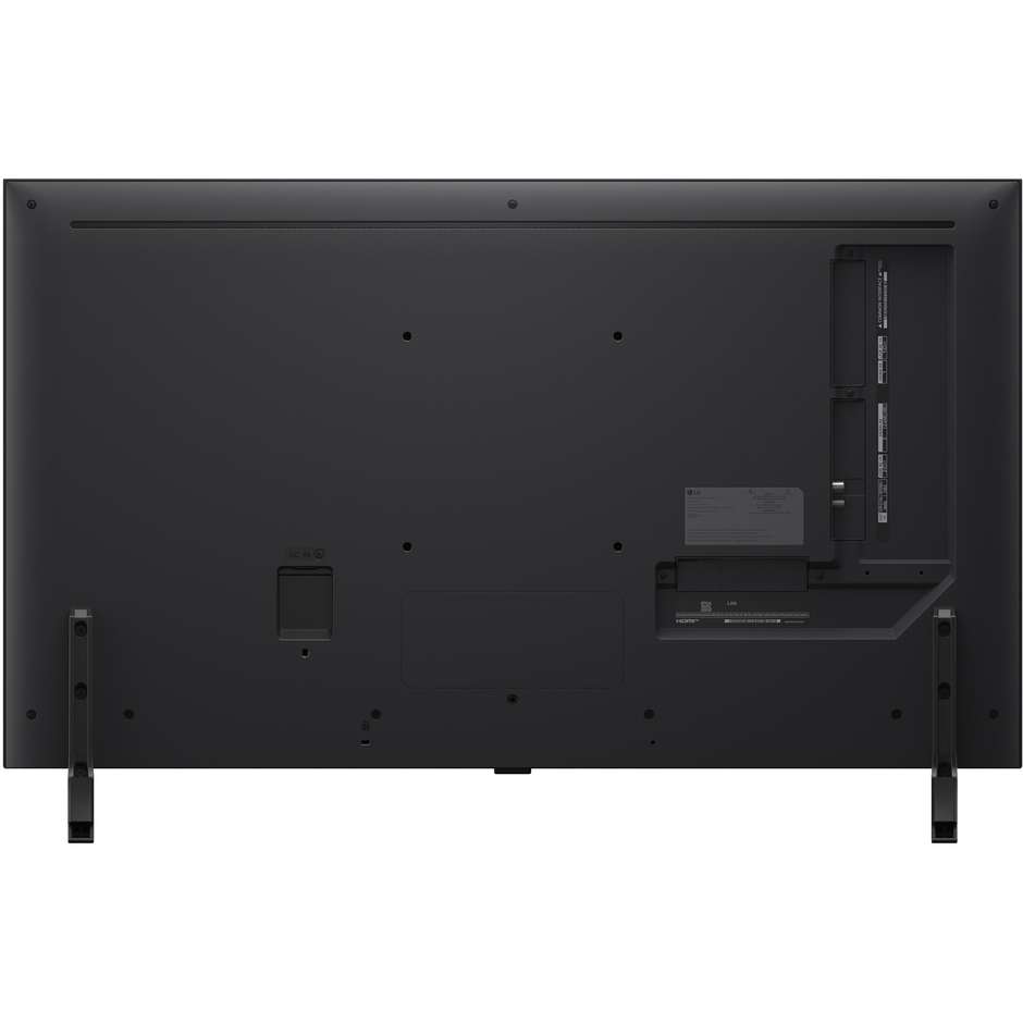 LG 43QNED80A6A.API Smart TV 43" LED 4K Ultra HD webOS Colore Black