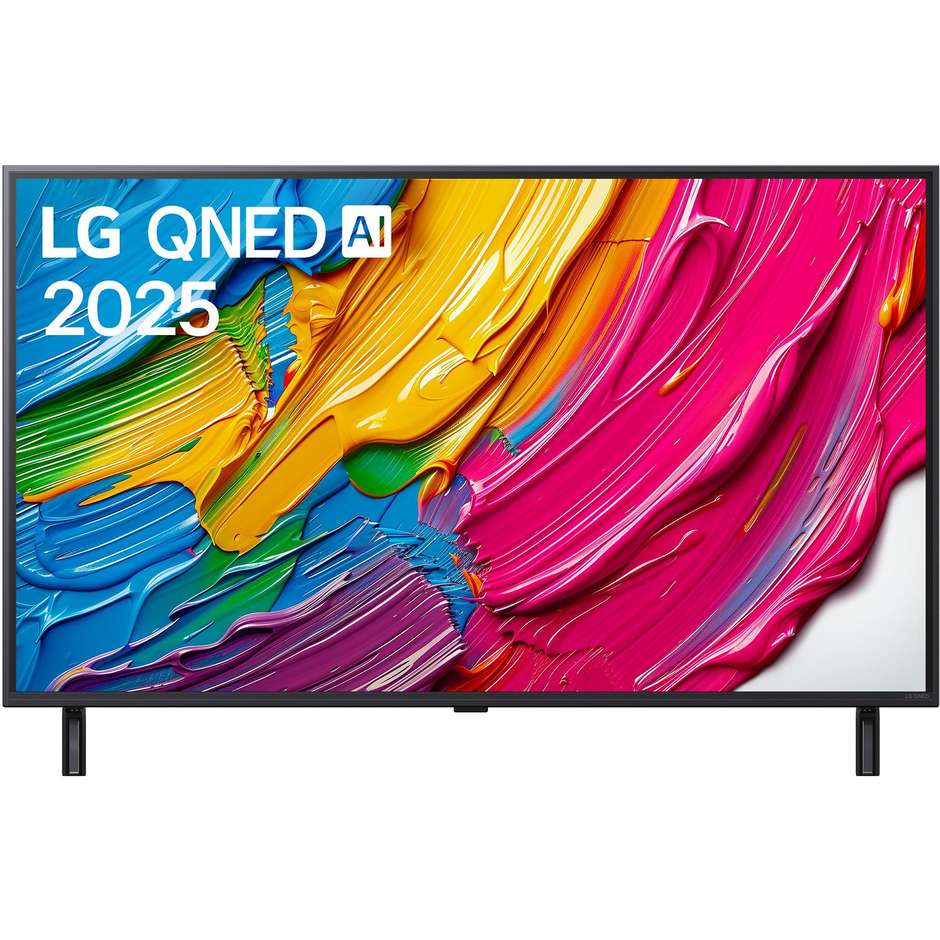 Lg 43QNED80A6A.API Smart TV LED 43" 4K Ultra HD Wi-Fi DVB-T2 Classe G Nero