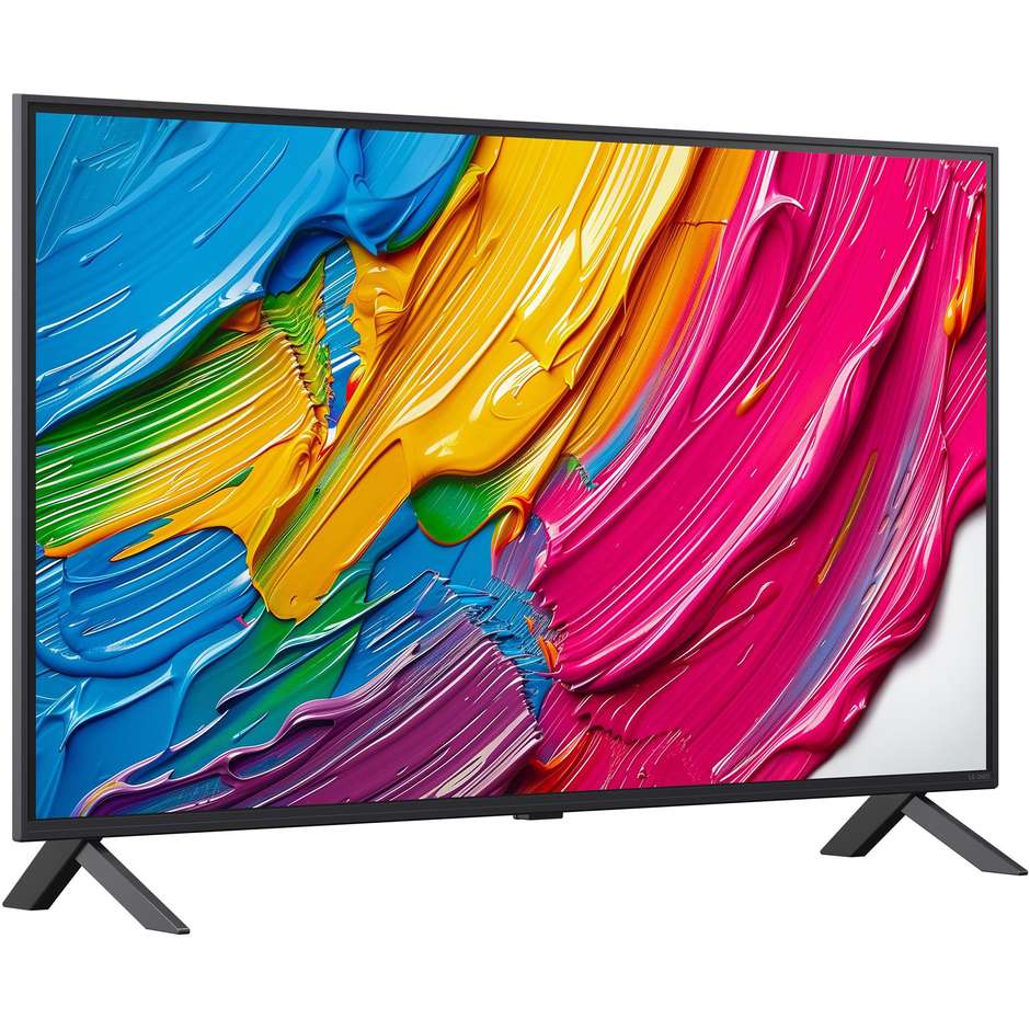 Lg 43QNED80A6A.API Smart TV LED 43" 4K Ultra HD Wi-Fi DVB-T2 Classe G Nero