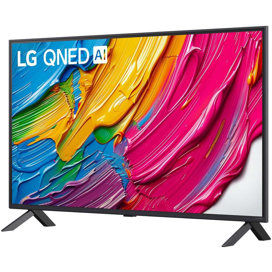 Lg 43QNED80A6A.API Smart TV LED 43" 4K Ultra HD Wi-Fi DVB-T2 Classe G Nero