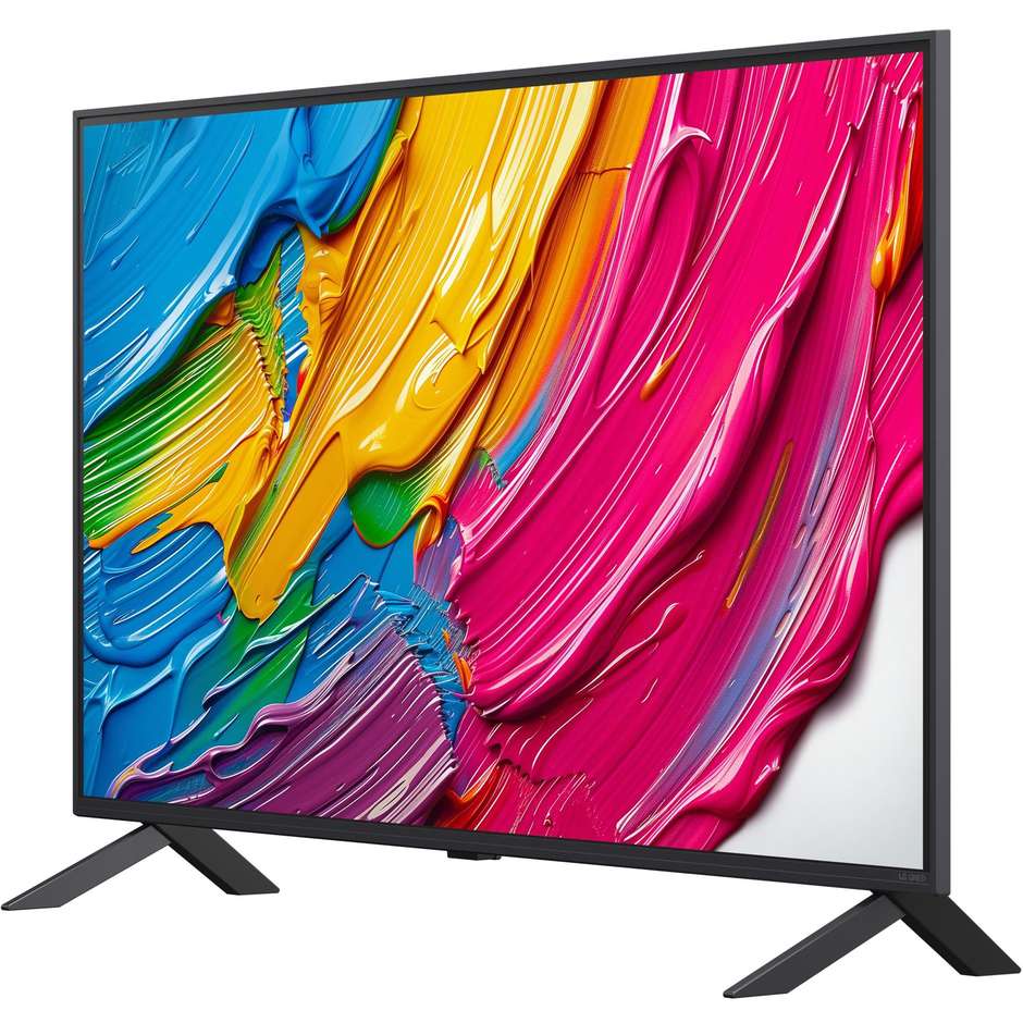 LG 43QNED80A6A Smart TV 43" QNED 4K HDR webOS 25 HDMI 2.1 Nero