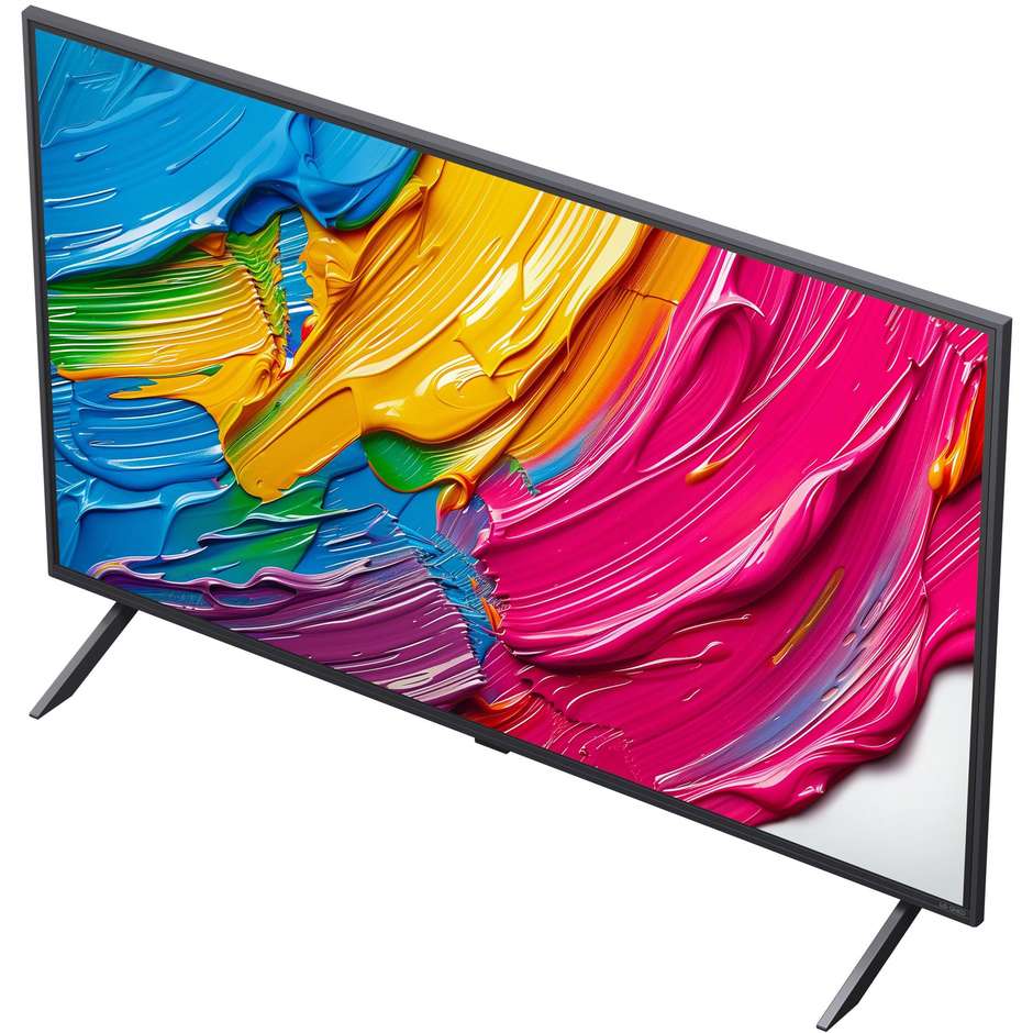 LG 43QNED80A6A Smart TV 43" QNED 4K HDR webOS 25 HDMI 2.1 Nero
