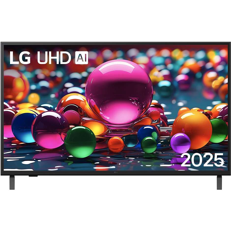 Lg 43UA75006LA.API Smart TV LED 43" 4K Ultra HD Wi-Fi DVB-T2 Classe G Nero