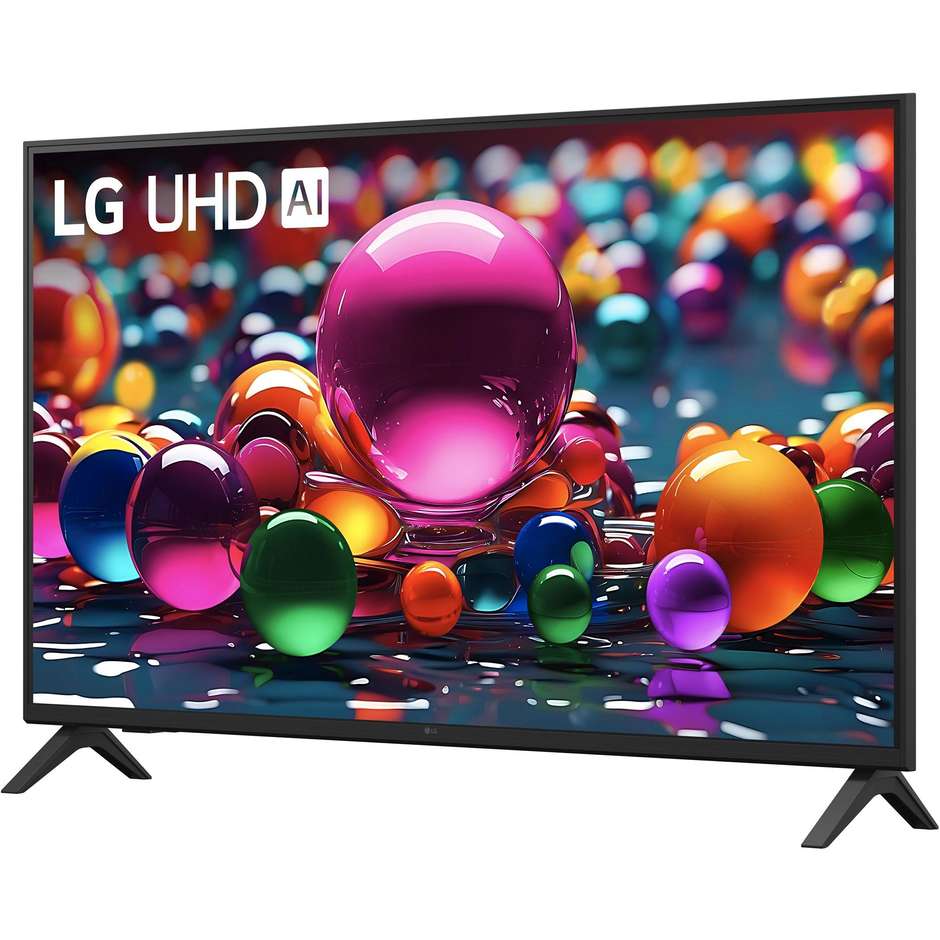 LG 43UA75006LA Smart TV 43" UHD 4K Serie UA75 HDR10 webOS 25 Nero